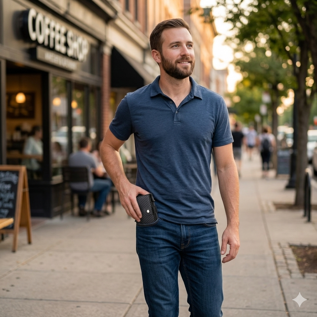 SafeNest™ Billetera Slim con AirTag [Acceso Rápido y Seguridad en tu Bolsillo]