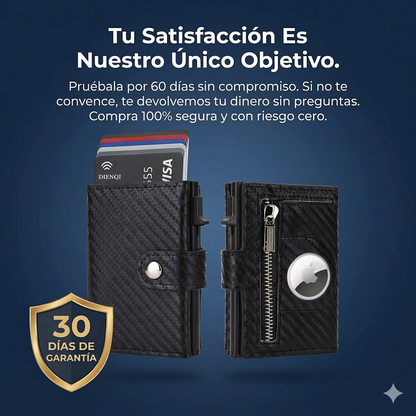 SafeNest™ Cartera Slim con AirTag [Acceso Rápido y Seguridad en tu Bolsillo]